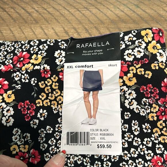 NWT Rafaella floral skirt size XXL - Picture 4 of 11